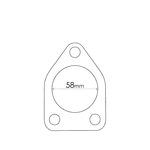 Redback Flange Gasket for various Mitsubishi & Hyundai vehicles