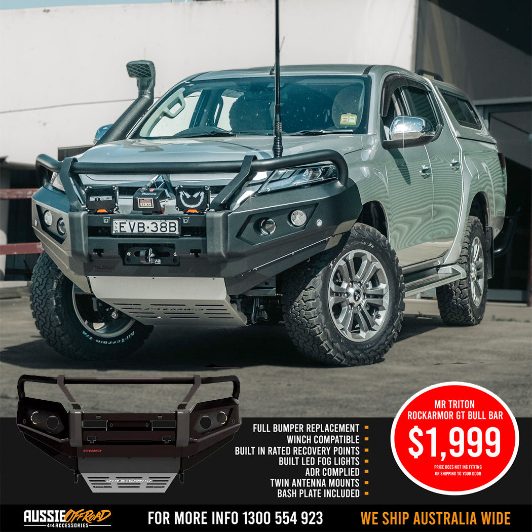 Rockarmor GT Hoop Bull Bar - Mitsubishi Mr Triton