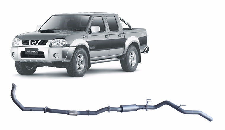 Redback Extreme Duty Exhaust for Nissan Navara D22 2.5L (01/2008 - 10/2015)