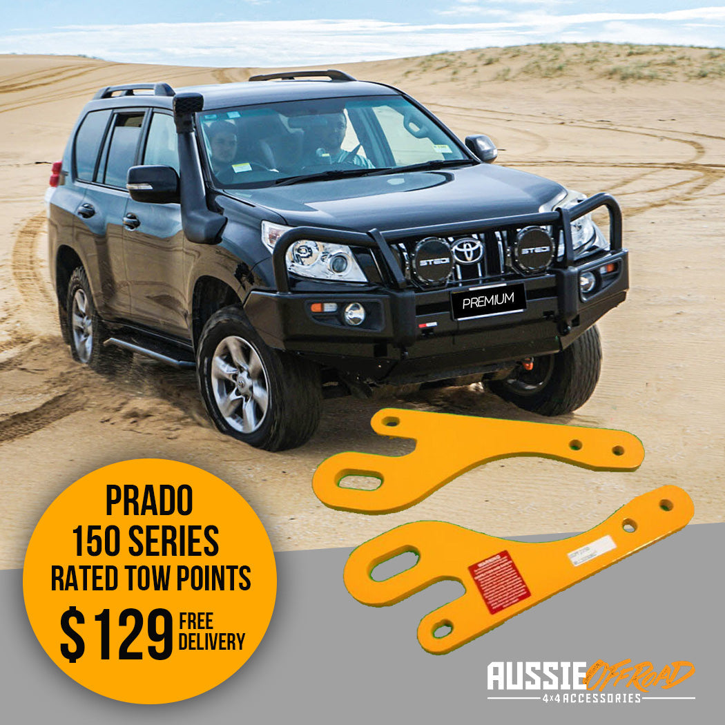 Prado 150 series rated recovery points - Rockarmor 4x4