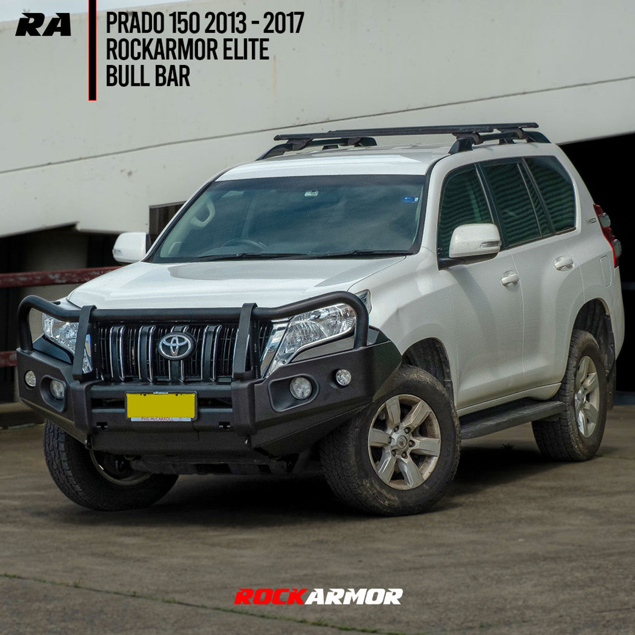 Prado 150 2013-2017 Offroad Pack - Bull Bar, winch, Led driving lights