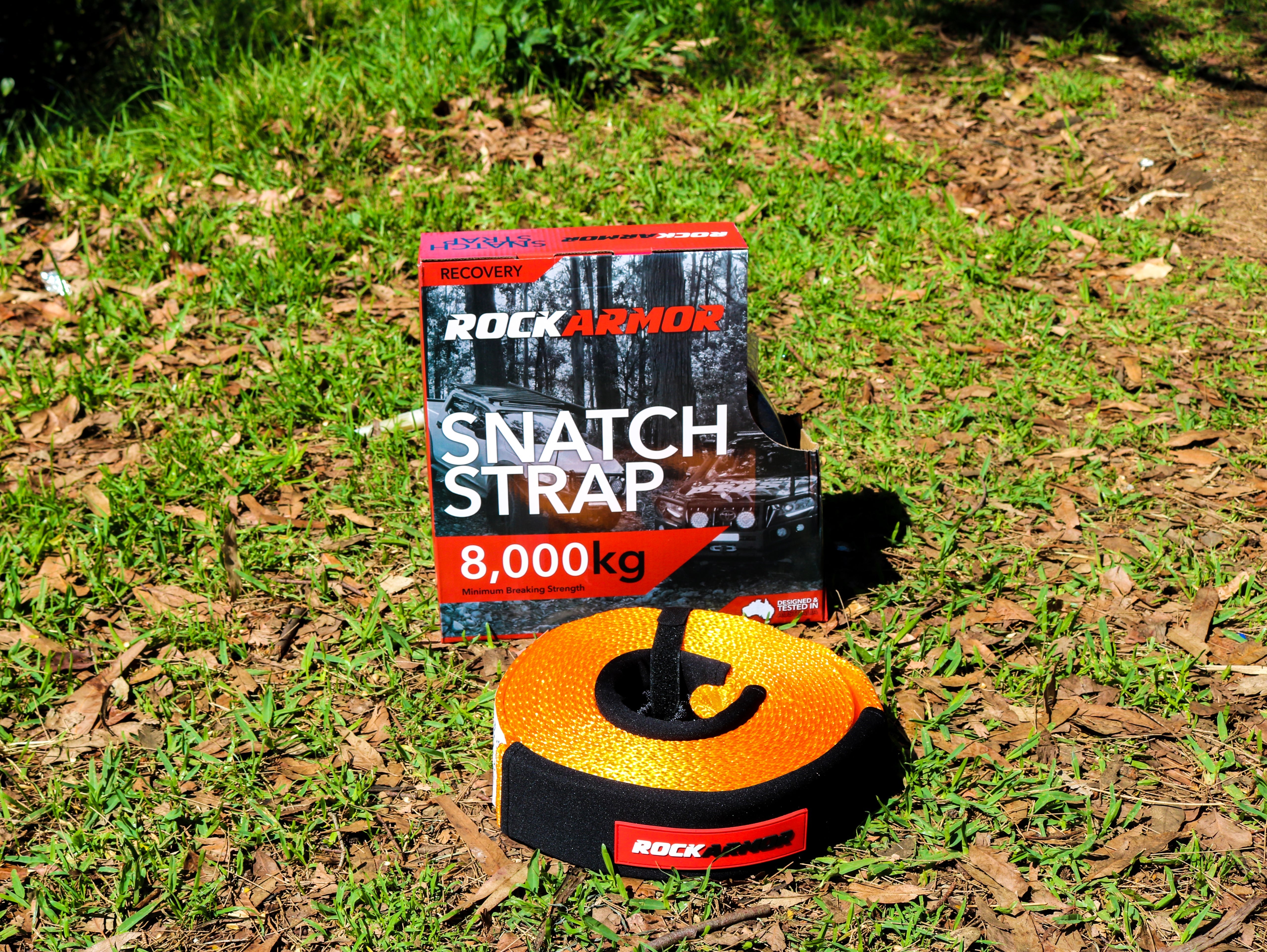 8000kg 9 Meter Recovery Snatch Strap | Rockarmor 4x4