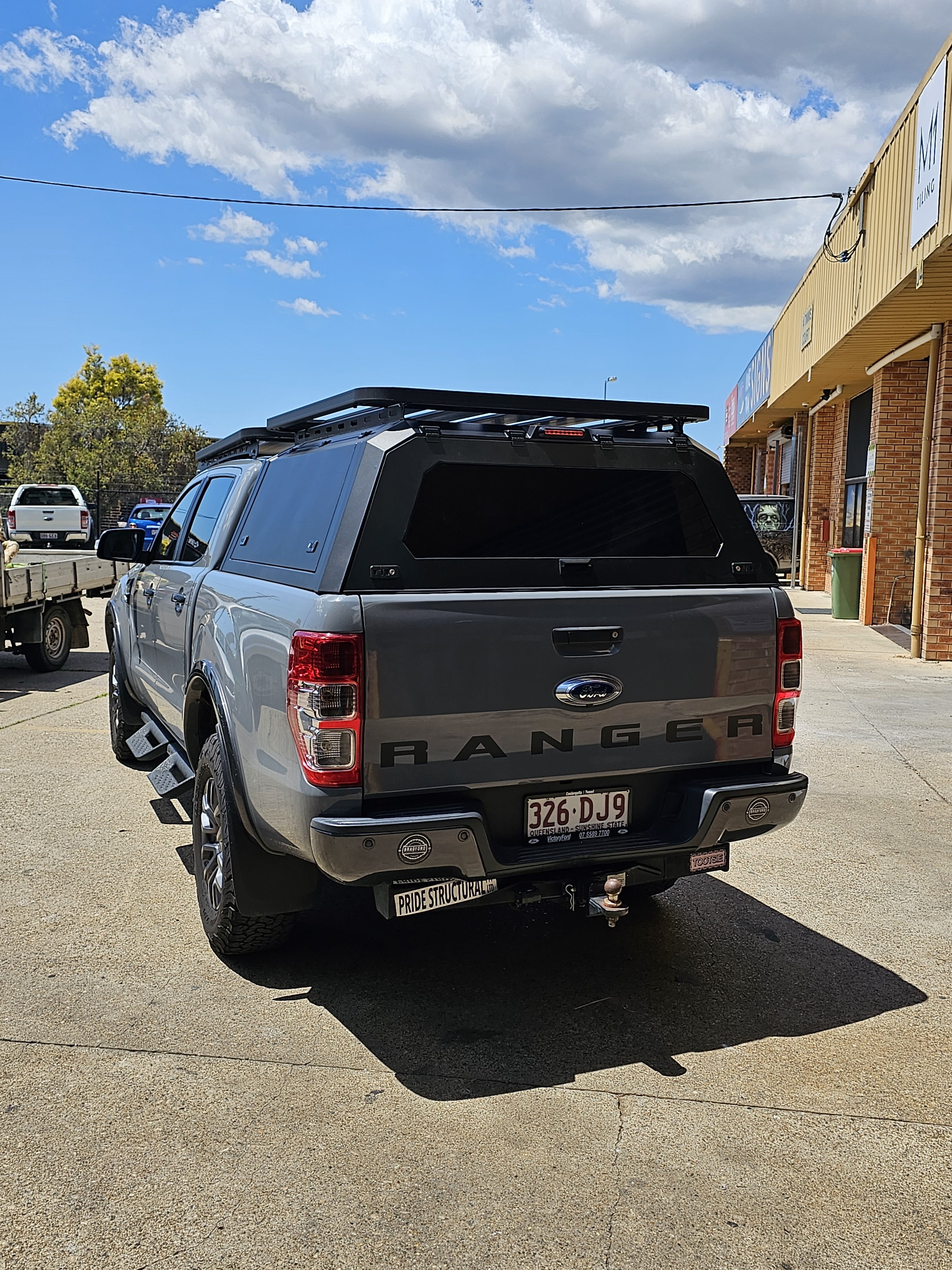 Renegade  Aluminium Tub Canopy-Suitable For Ford Ranger, Raptor, Mazda BT50, LDV T60