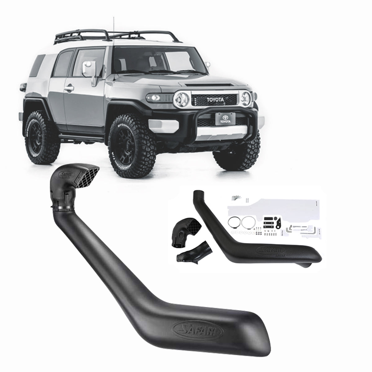 Safari Snorkel for Toyota Fj Cruiser (03/2006 - 2008)