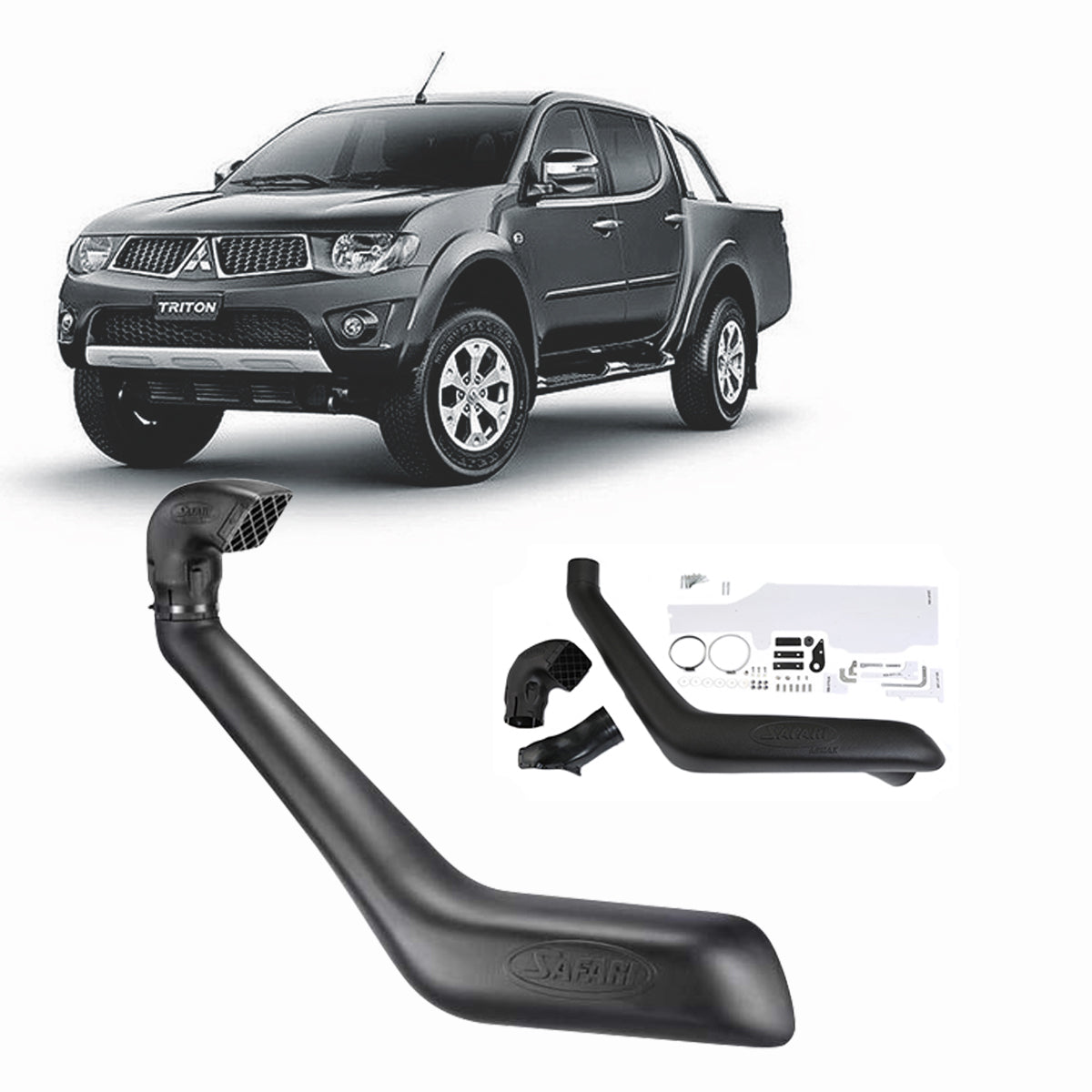 Safari Snorkel for Mitsubishi Triton (07/2006 - 04/2015)