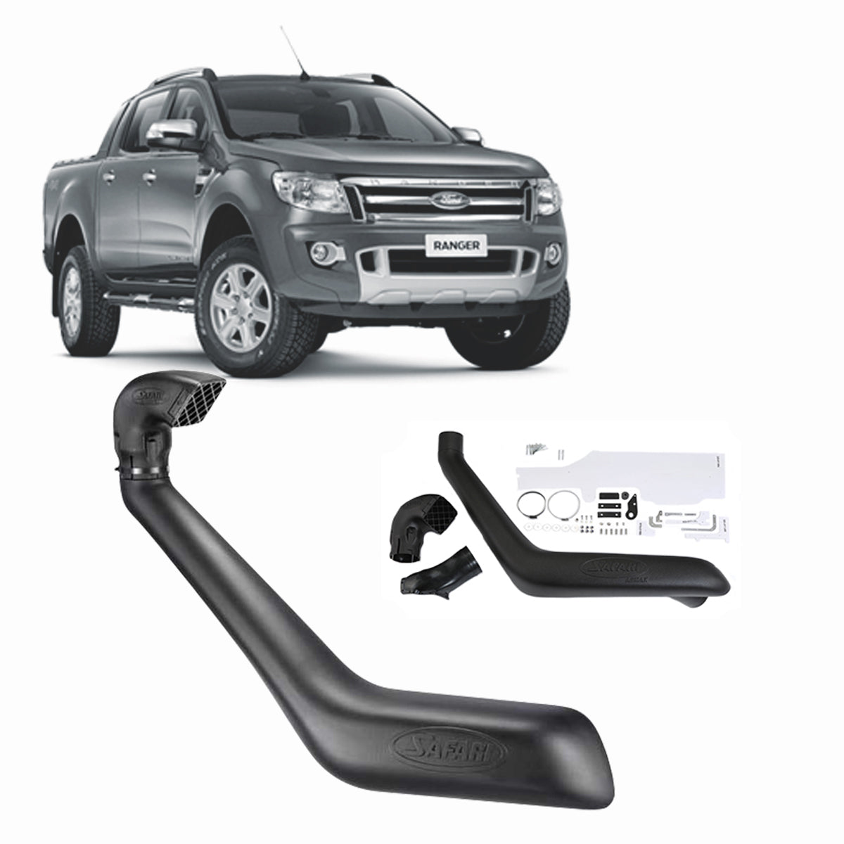 Safari Armax Snorkel | Ford Ranger | 3.2L (01/2011 - 05/2022)