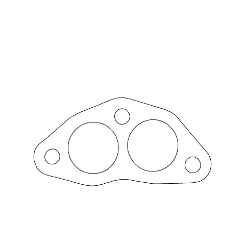 Redback Flange Gasket for Holden Barina (01/1985 - 01/1994), Suzuki Swift (10/1984 - 06/2000), Vitara (07/1988 - 01/1995)