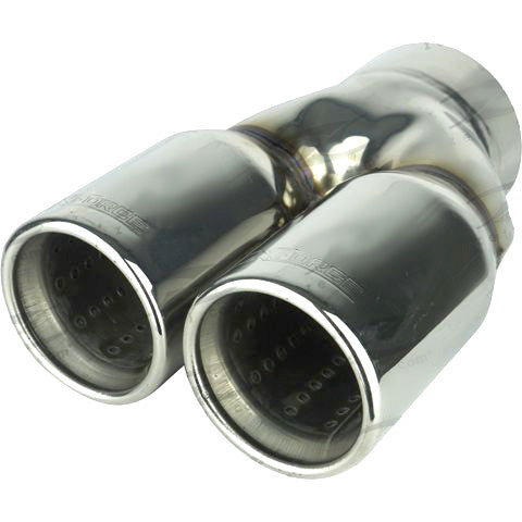 Y-Piece / Double Walled /Straight Cut - In 2-1/2", Out 80mm, L 8"