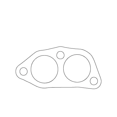 Redback Flange Gasket for Toyota Corolla (01/1970 - 01/1980)