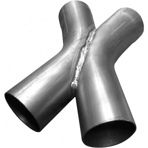 X-Pipe - Twin, 63mm(2-1/2"), Mild