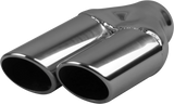 Right, In 51-76mm(2" - 3"), Out 76mm(3")x2, Stainless, Y724S